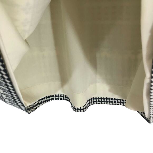 LOFT A-line Knee Length Stretch Dress Lined Sleeveless Boat Neck Size Medium - Picture 8 of 9